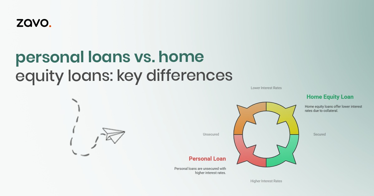 Personal Loans vs. Home Equity Loans: Key Differences