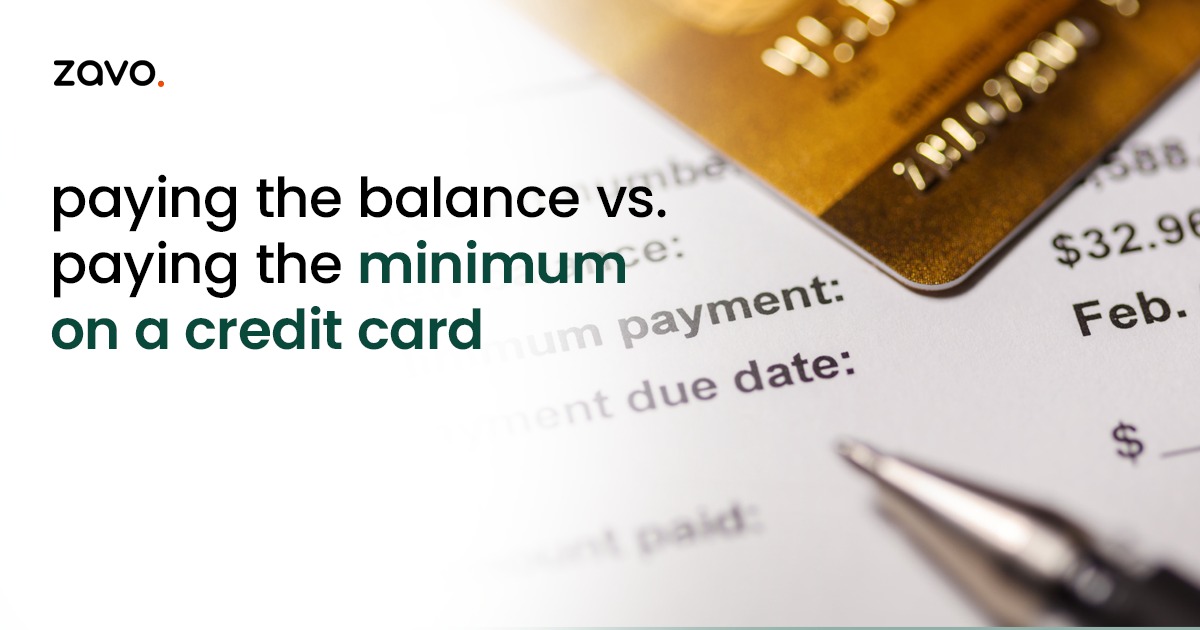 Paying the Balance vs. Paying the Minimum on a Credit Card