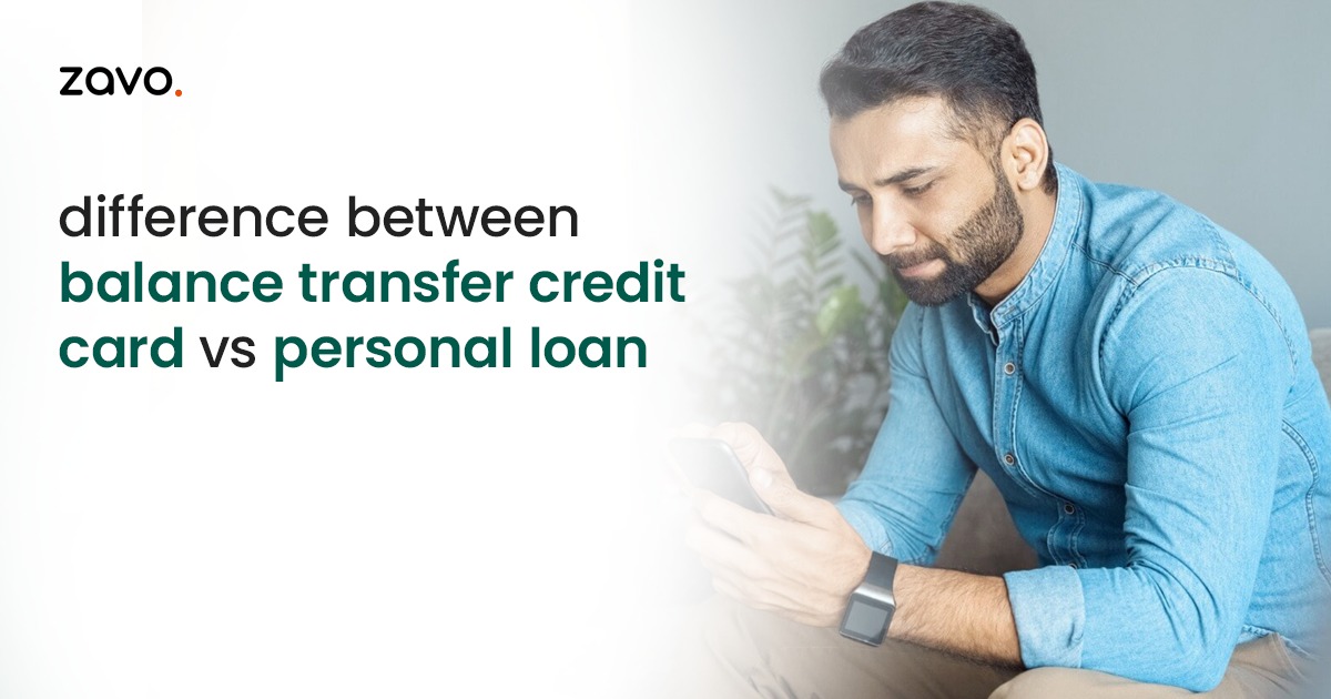 Difference Between Balance Transfer Credit Card vs Personal Loan